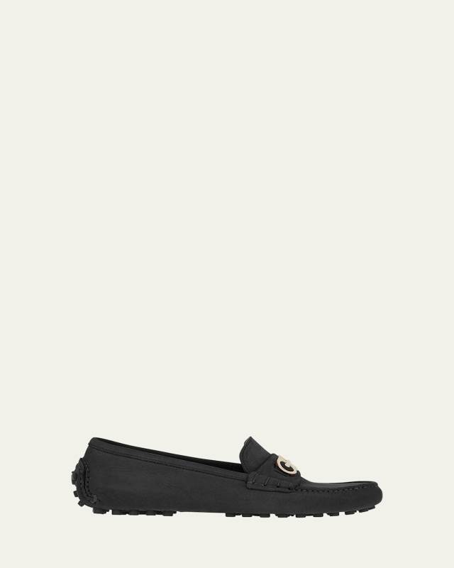 Odilia Calfskin Bit Driver Loafers